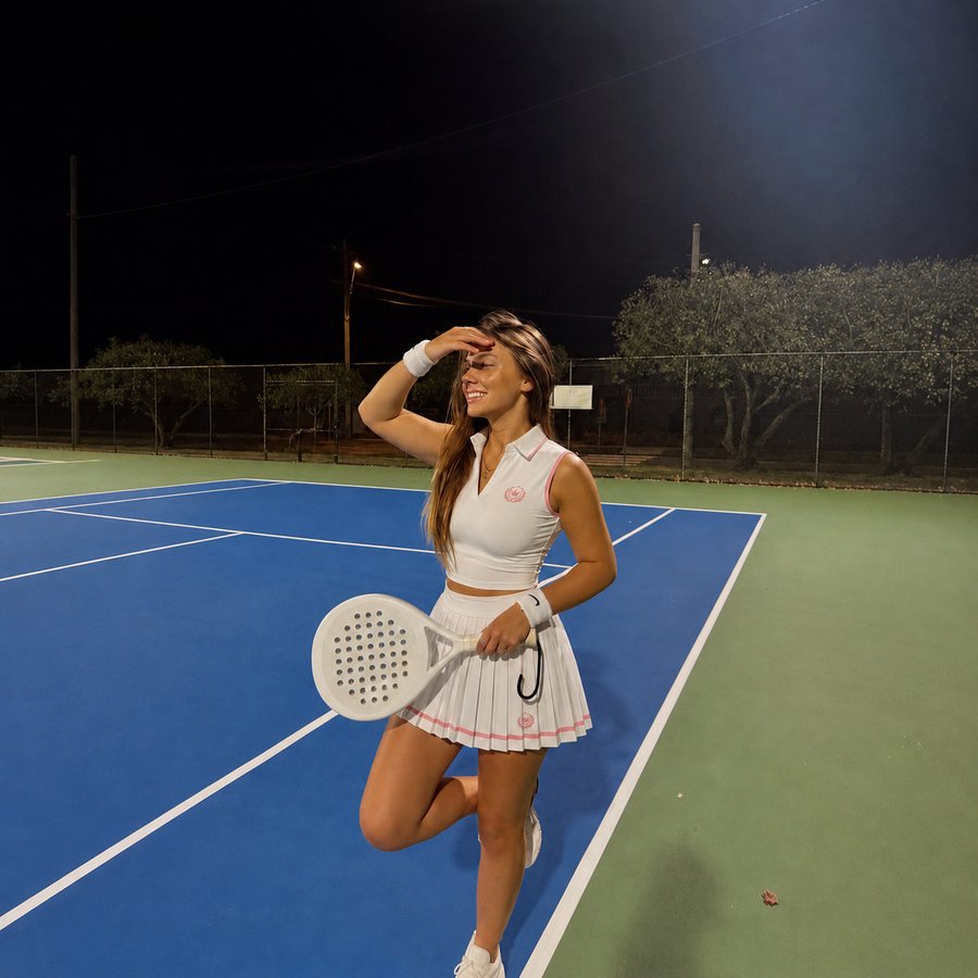 Player in the Court Muse Set on court at night